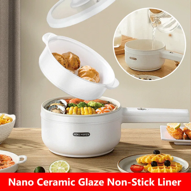 

Nonstick Maifan Stone Electric Cooker for Dormitory Students