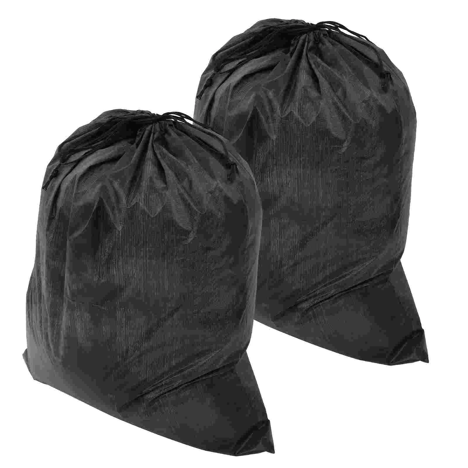 

2 Pcs Travel Bag Animal Pet Carrying Portable Carrier Outdoor Drawstring 46x58cm Nylon Snack Pouch