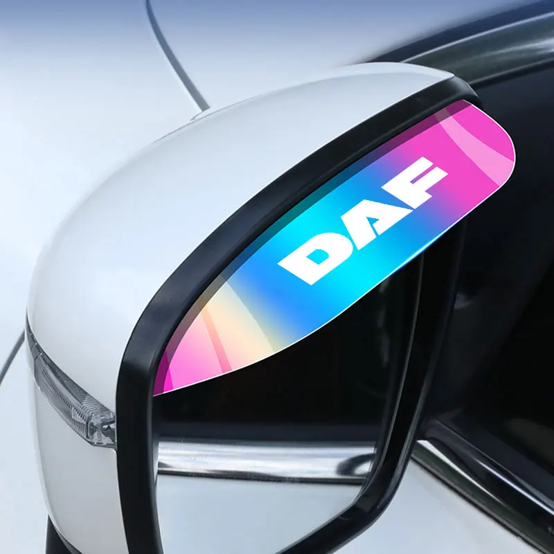 

Car Rearview Mirror Flexible Rain Eyebrow Visor Side Snow Sun Visor Rain Cover for DAF 106xf 105 cf85 Truck lf van Accessories