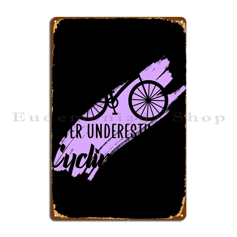 Металлическая табличка с надписью «езда на велосипеде» для гостиной и гаража