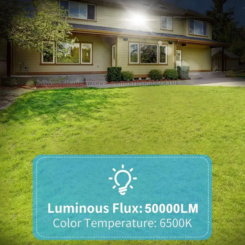 Эквивалент традиционной галогенной лампы мощностью 1000 Вт. Светодиодный