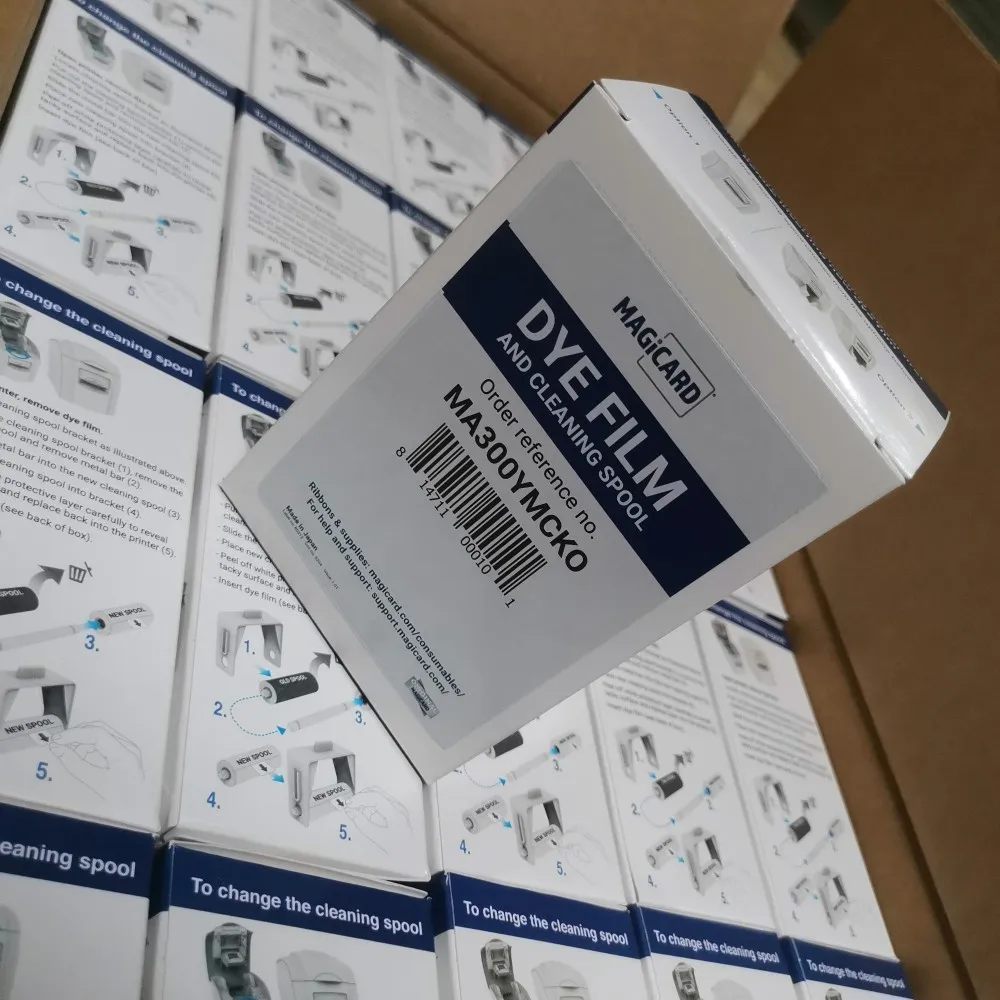 Оригинальная лента для принтера пленочных карт MA300YMCKO Magicard Enduro Rio Pro Pronto