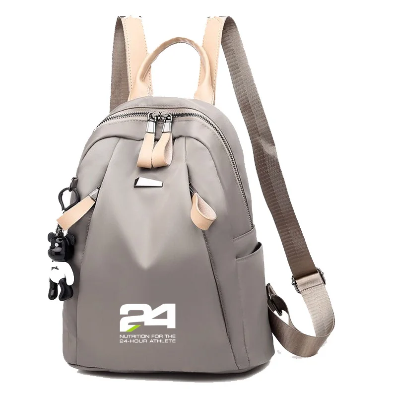 24 Fit Hours Logo Oxford Fashion Multi-Function Travel Sport Hiking Backpack Multi Color Options For Men And Women |
