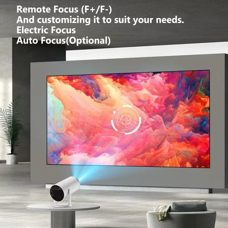 Фото Портативный мини-проектор B66 HD Smart для просмотра видео и фильмов, Android, для мобильных телефонов и ТВ, для уличного кинотеатра, Datashow №3