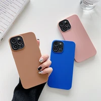luxury bright soft phone case for iphone 11 12 13 pro max 13 mini xs x xr 7 8 plus se 2020 candy shockproof bumper back cover