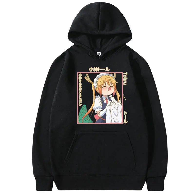

Anime Miss Kobayashi's Dragon Maid Tohru Hoodie Men Women Oversized Harajuku Hoodies Casual Long Sleeve Sweatshirts Sportswear