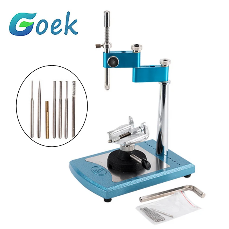 

7 pcs Observation Needles Dental Lab Parallel Surveyor Visualizer Accessories Square Base Parallel Observation