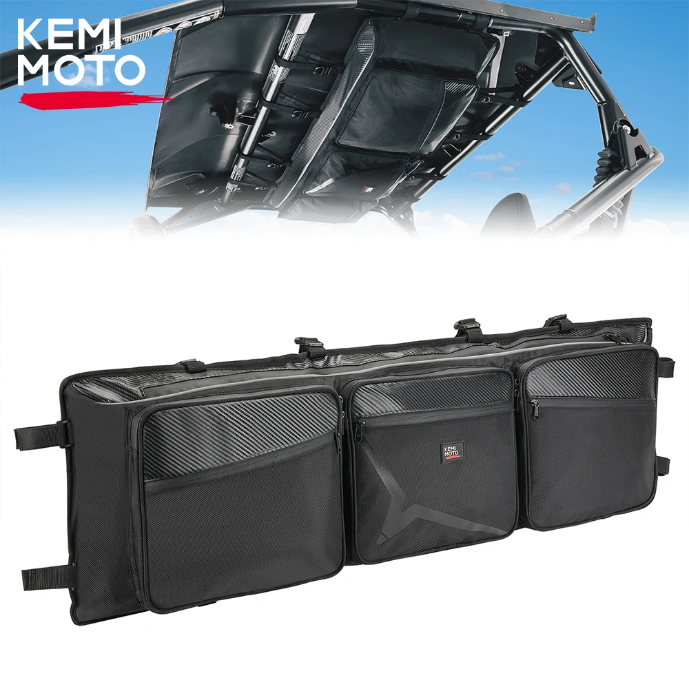 KEMIMOTO 16L 1680D Overhead Roof Storage Bag for CFMOTO CF MOTO ZFORCE 950 SPORT, H.O. SPORT, H.O. EX 2020 2021 2022 2023