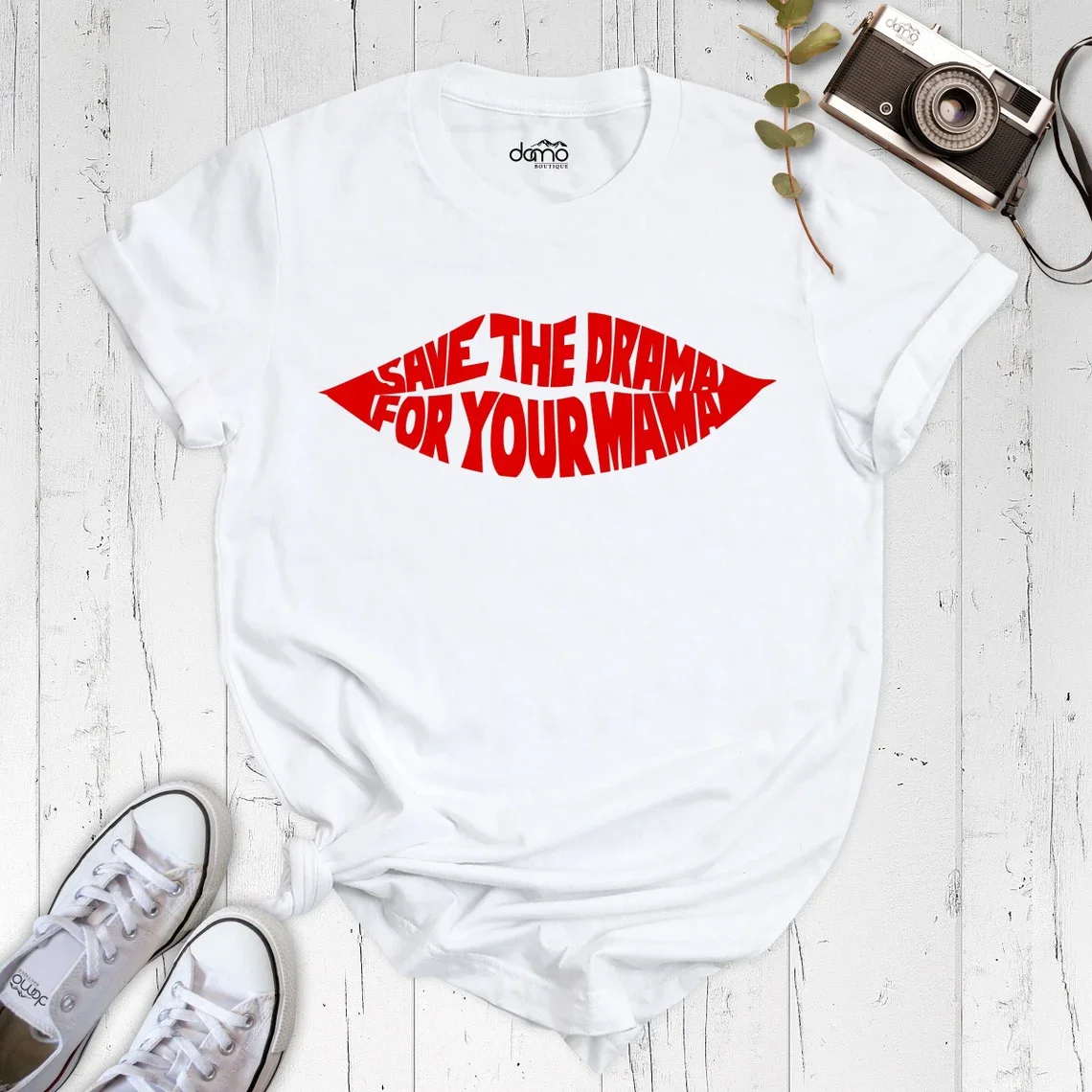 

Skuggnas Save The Drama For Your Mama T Shirt Friends TV Show Shirt Women Graphic Music Cotton tshirts Friends Tee