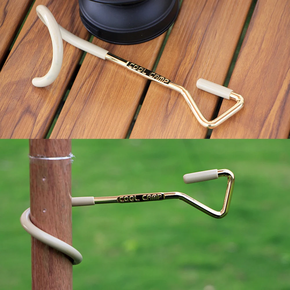 

Уличный портативный держатель для палатки, стойка для столба, держатель для лампы, крючок для кемпинга и рыбалки, стойка с многофункциональ...