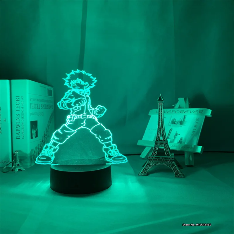 

My Hero Academic Creative Animation Design Children Bedroom Night Light Led Touch Sensor Room Lighting Led Night Light