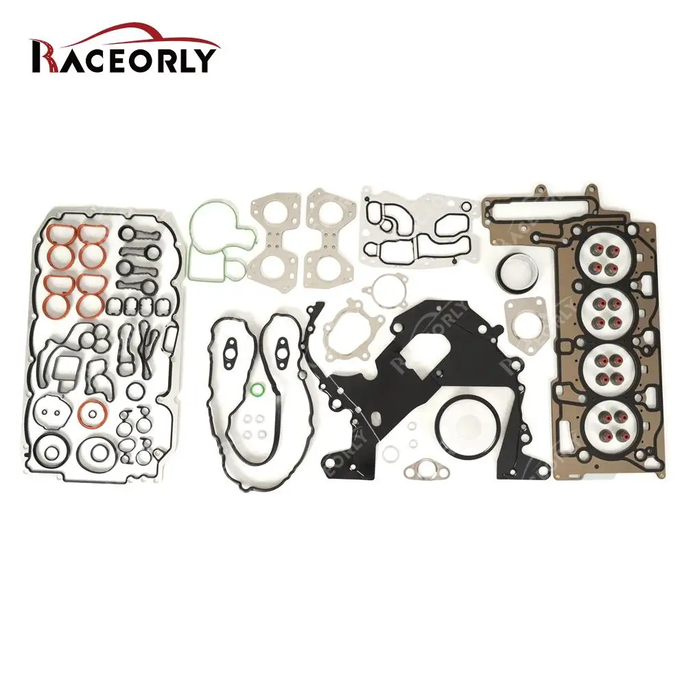 Raceorly автозапчасти для ремонта двигателя полный комплект прокладок головки блока