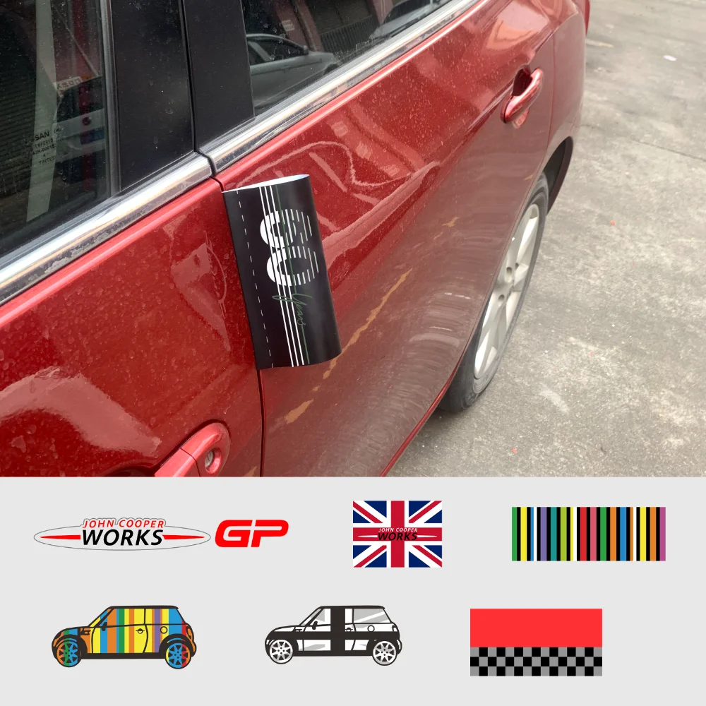 Авто шоу дверь багажник украшения бирка Hangtag стикер автомобильные аксессуары для Mini Cooper JCW R56 R60 F54 F56 F60 Clubman Countryman