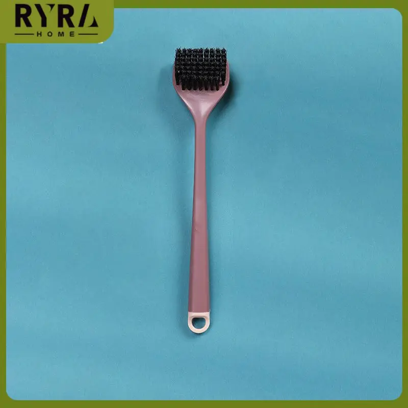 

Pp Pot Brush Nordic Bath Brush Non-oily Kitchen Stove Dishwashing Brush Kitchen Cleaning Tools Brown Cleaning Brush Household