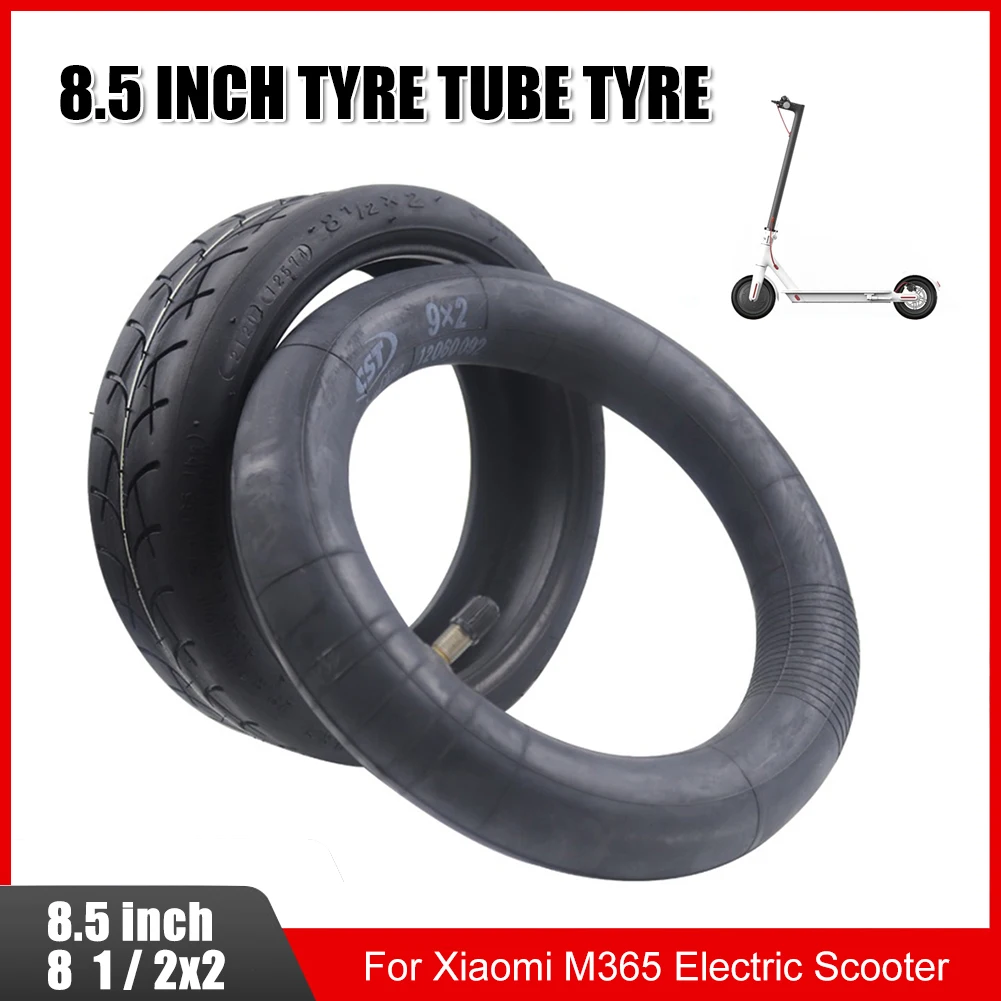 

For Xiaomi M365/Pro Scooters Rubber Tire 8.5" Inner Tire 10" Outer Tire 8 1/2x2 Upgraded Front Rear Replacement Tyre Parts