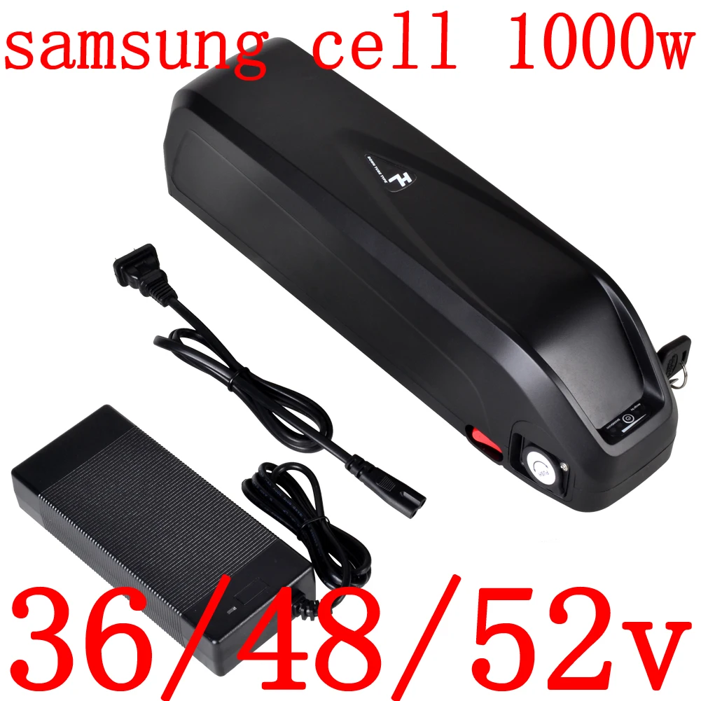 

Оригинальная литиевая батарея для электровелосипеда Samsung 18650, 48 В, 36 В, 52 в, 20 Ач, Hailong, для электрического велосипеда 500 Вт, 750 Вт, 1000 Вт