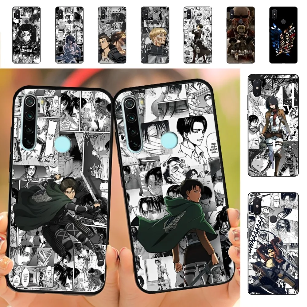 

Anime A-Attack-On T-Titan Levi Ackerman Case For Redmi Note 4 X 5 A 6 7 8 Pro T 9 Pro 9S 10 Pro 11 Pro 11S 11Epro PocoM3pro