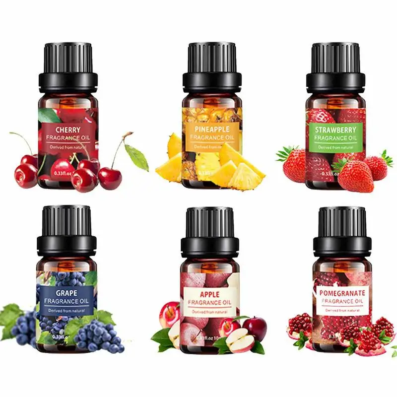 

Pure Natural Essential Oils Gift Box SPA Set For Skin Hair Care Bath Massage Perfume Soap Candle Making Diffuser Aroma Oil