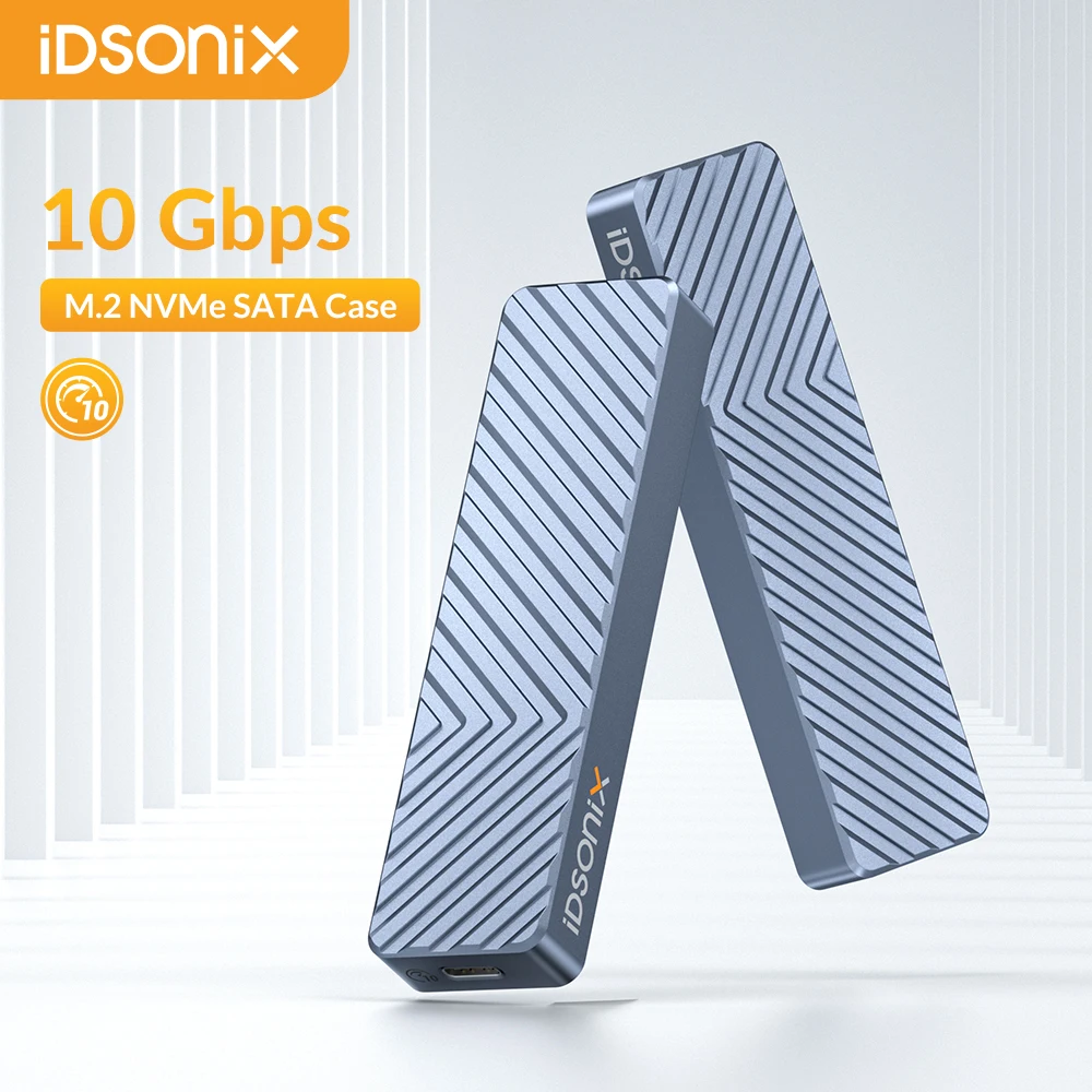 

iDsonix M.2 NVMe SSD Enclosure NVMe External Hard Drive Case 10Gbps 20Gbps 40Gbps Type C NVMe PCIE SSD Cover Box for Laptop Mac