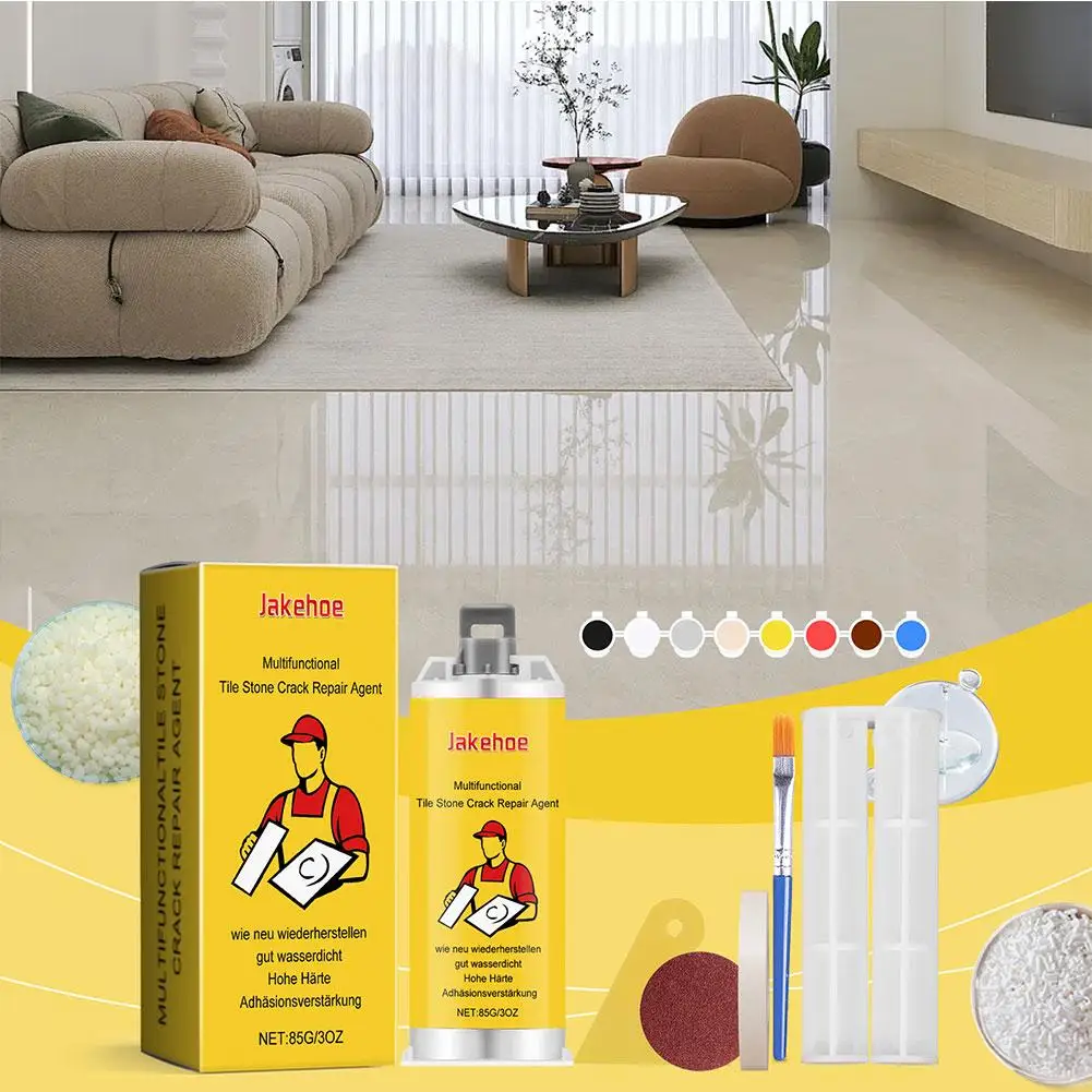 Многофункциональный Набор для ремонта камней и трещин плитки крепления раковины