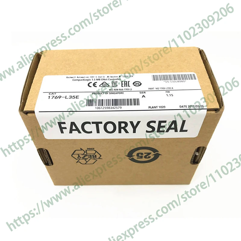 Новый оригинальный контроллер Plc 1769-L35E модуль Немедленная доставка