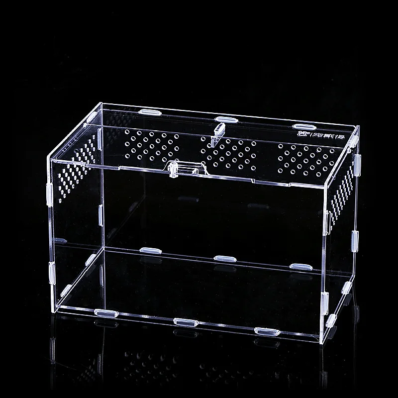 Семейная коробка контейнер для кормления рептилий аквариум разведения