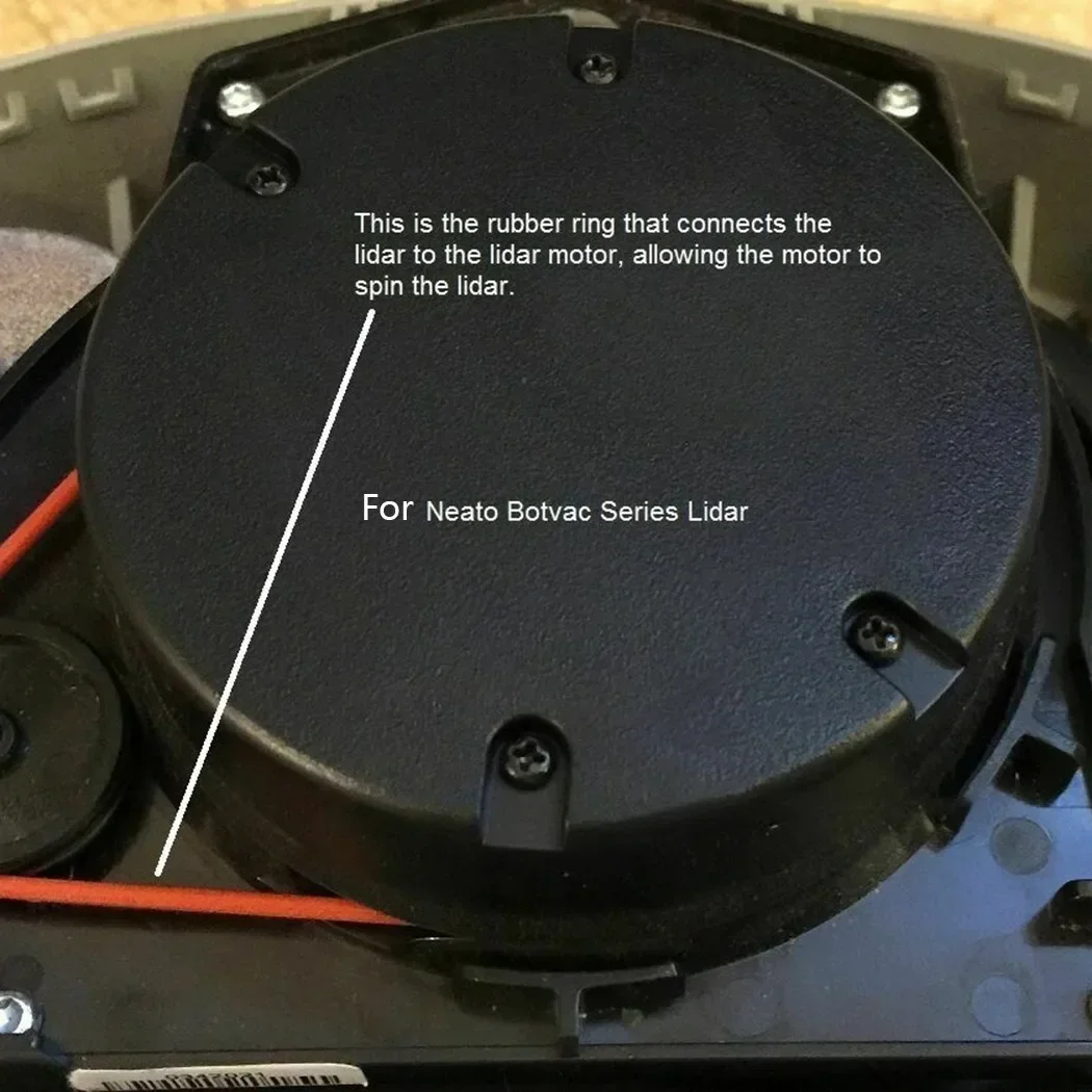 Комплект силиконовых уплотнительных ремней для Neato Botvac Lidar набор из 4 резиновых