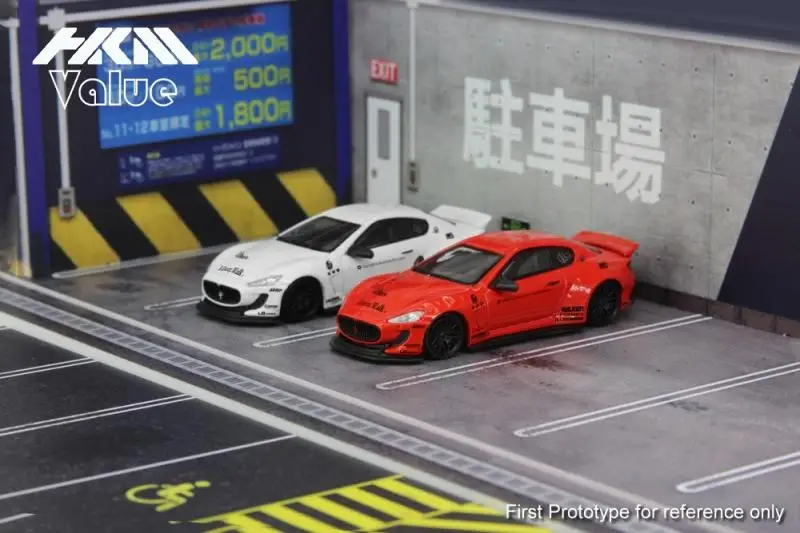 

HKM Value 1:64 Maserati LB wide body Gran Turismo GT Value Diecast Model Car