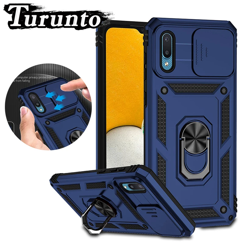 

Slide Camera Lens Case for Samsung Galaxy M42 5G M32 M02 BOOST J7Prime Strong Anti-Drop Military Grade Bumpers Armor Cover