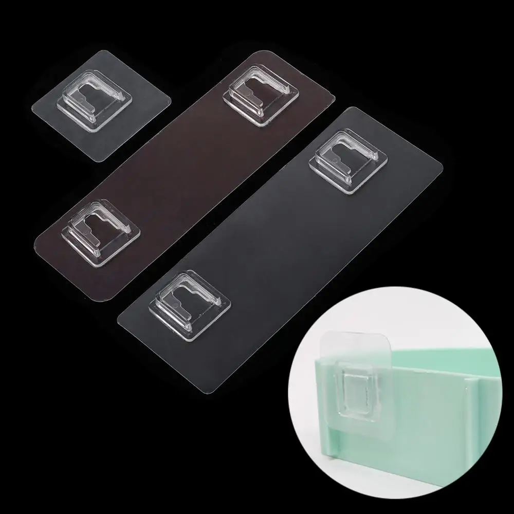 

2/5 шт., прозрачные настенные крючки