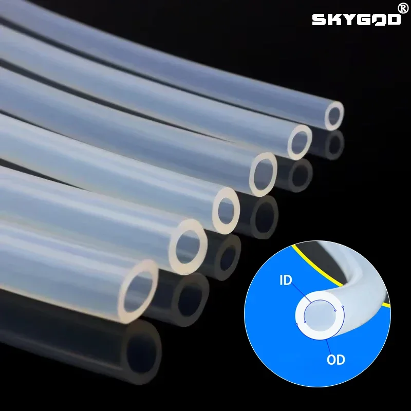 

Прозрачный силиконовый шланг 1/3/5/10 м