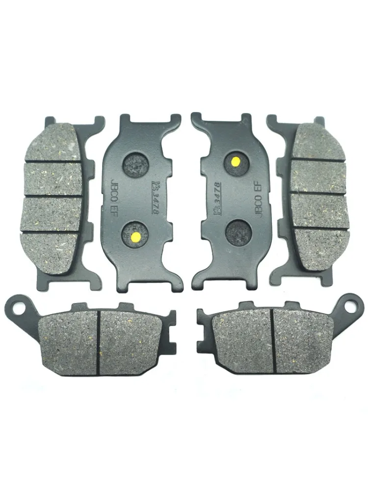 

Передние и задние тормозные колодки мотоцикла для YAMAHA FZ6 Fazer 2004-2008 FZ6N (1B37) (1B38) 2006 FZ6S 2005-2006 XJ6S 2013-2015 FZ 6 6N 6S