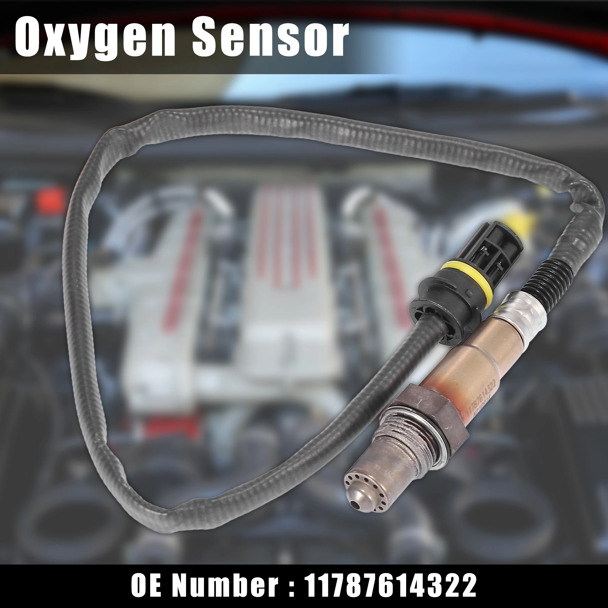 X Autohaux Lambda Oxygen Sensors 11787596924 for BMW Z4 X5/6 550/650/750i/Li GT xDrive Air Fuel Ratio O2 Sensors Car Accessories
