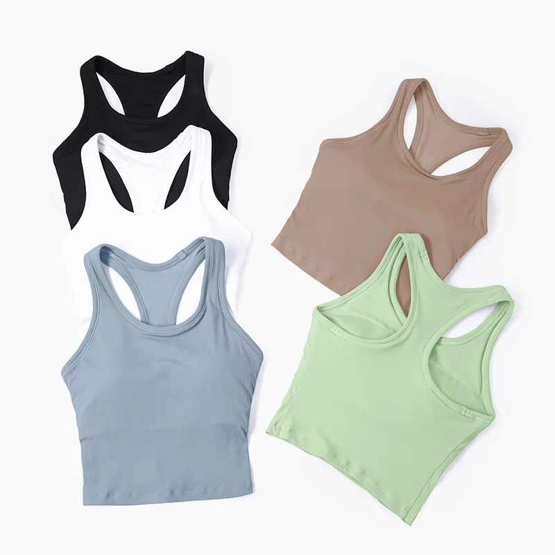 Беспроводной ударопрочный поддерживающий спортивный бюстгальтер для женщин