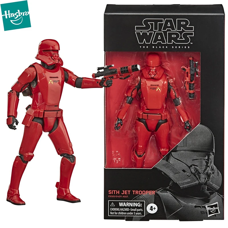 

In Stock Star Wars Sith Jet Trooper The Black Series E9320 Hasbro Action Movie Collectible Figure Model Toys