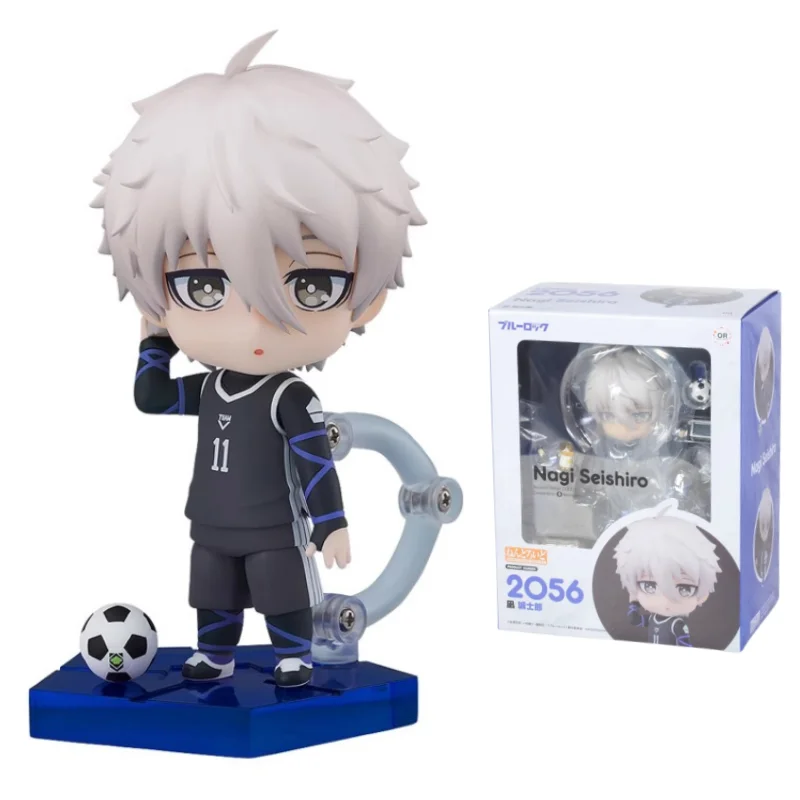 

GSC Original BLUE LOCK Anime Figure NENDOROID 2056 Seishiro Nagi Action Figure Toys For Kids Gift Collectible Model Ornaments
