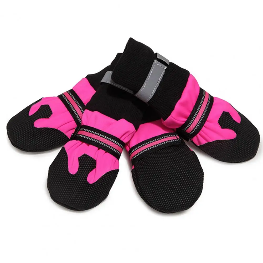

Stylish Dog Shoes Cozy Puppy Shoes Easy to Wear Pet Dog Sport Shoes Protection