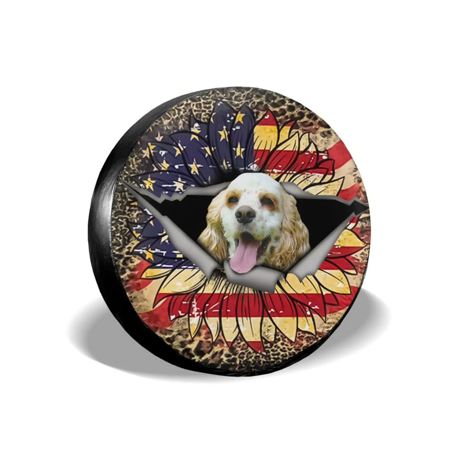 

Compass Tire Cover Universal Spare Wheel Tire Cover Wheel Covers For Trailer RV SUV Truck Camper Travel Trailercover For