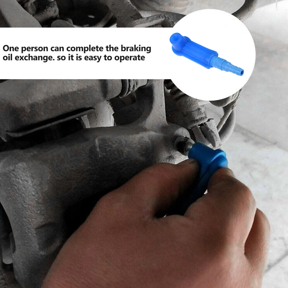 

5Pcs Auto Car Brake Fluid Replacement Tool Pump Oil Bleeder Change Air Kit Car Accessories High-quality Tubing Joints