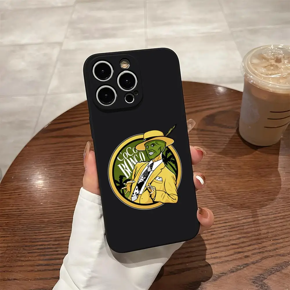 Чехол для телефона Jim Carrey Master Of Art Mask Iphone 15 Pro Max 14 16 Plus 13 Mini 11 12 Xr X Xs 7 8 задняя крышка