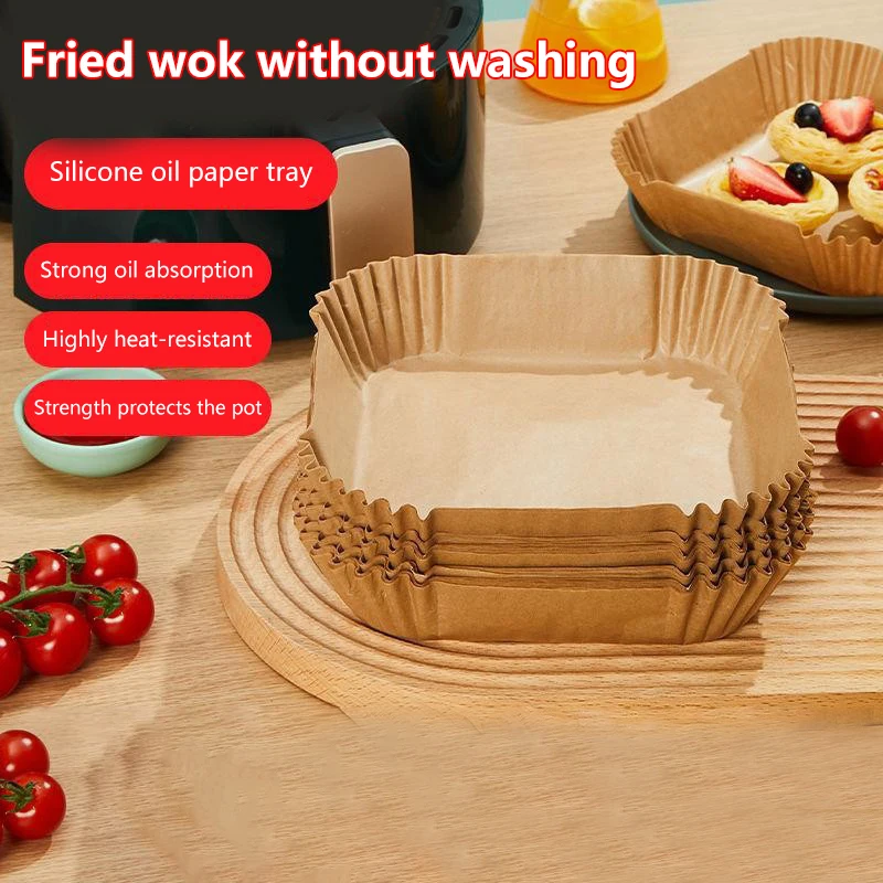 Одноразовая бумага для фритюрницы абсорбирующий маслоотталкивающий поднос