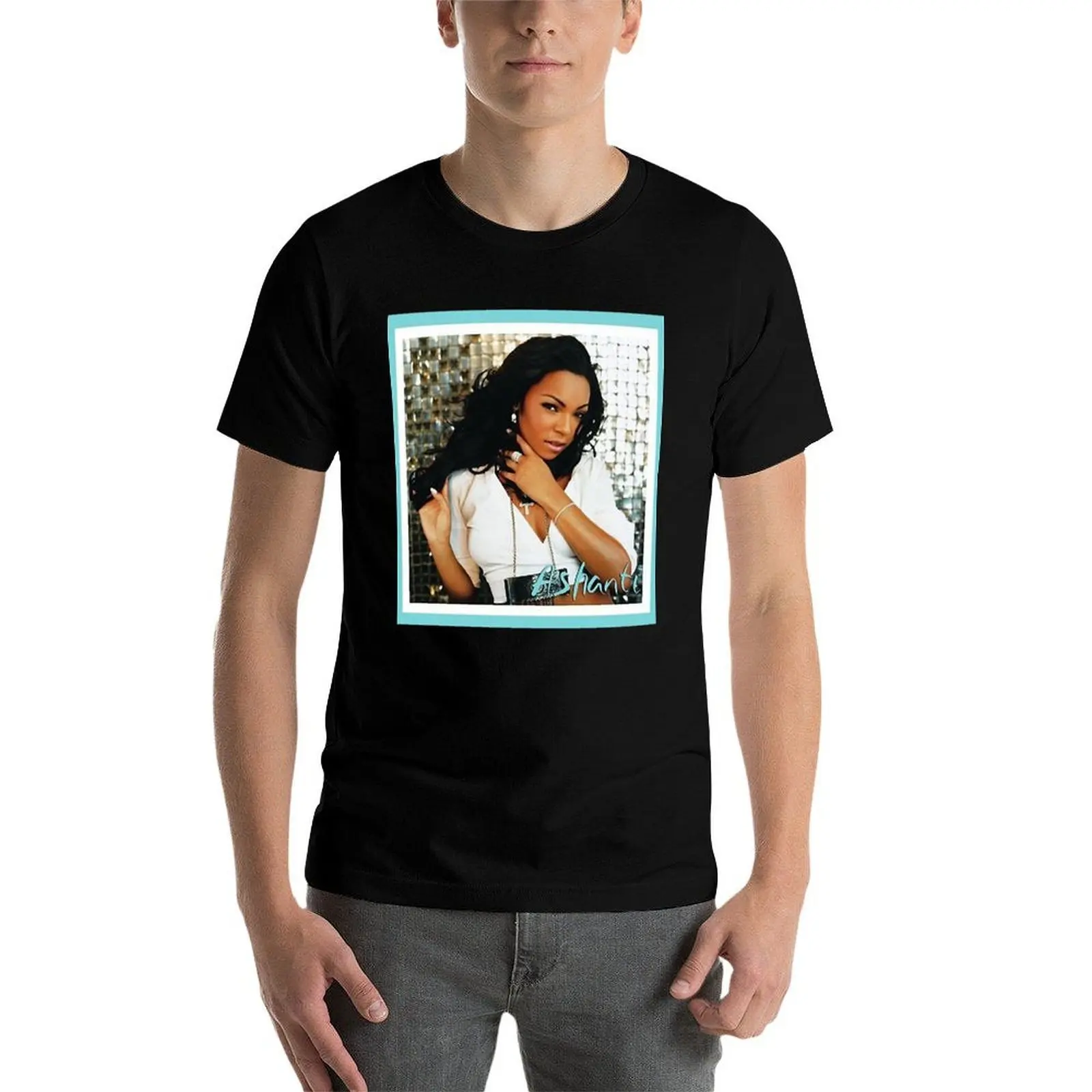 Фото Футболка Ashanti Classic T-Shirt Basic Regular Fit Casual T-Shirt №3
