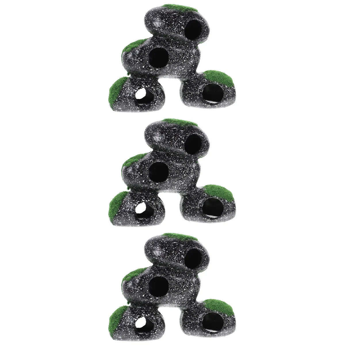 

3pcs Shrimp Hiding Cave Delicate Cave Decorative Aquarium Decor Tank Accessory