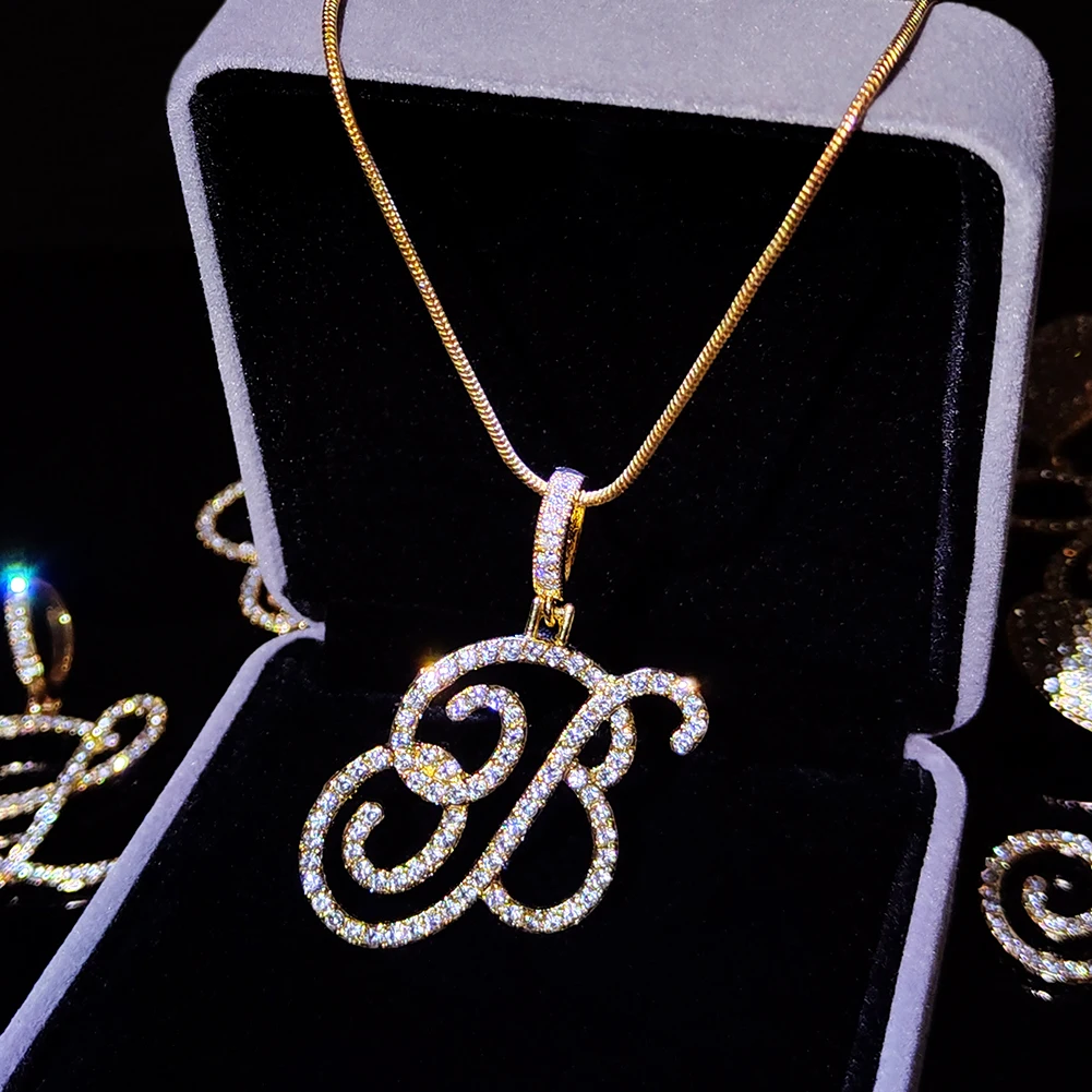 

Женское колье с подвеской Flatfoosie, яркое колье с буквой инициала, простое ожерелье с цепочкой и надписью, модное Ювелирное Украшение в подарок