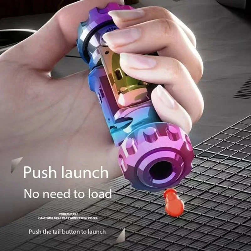 Новый EDC фирменный игрушечный пистолет с бросающей оболочкой может огненный