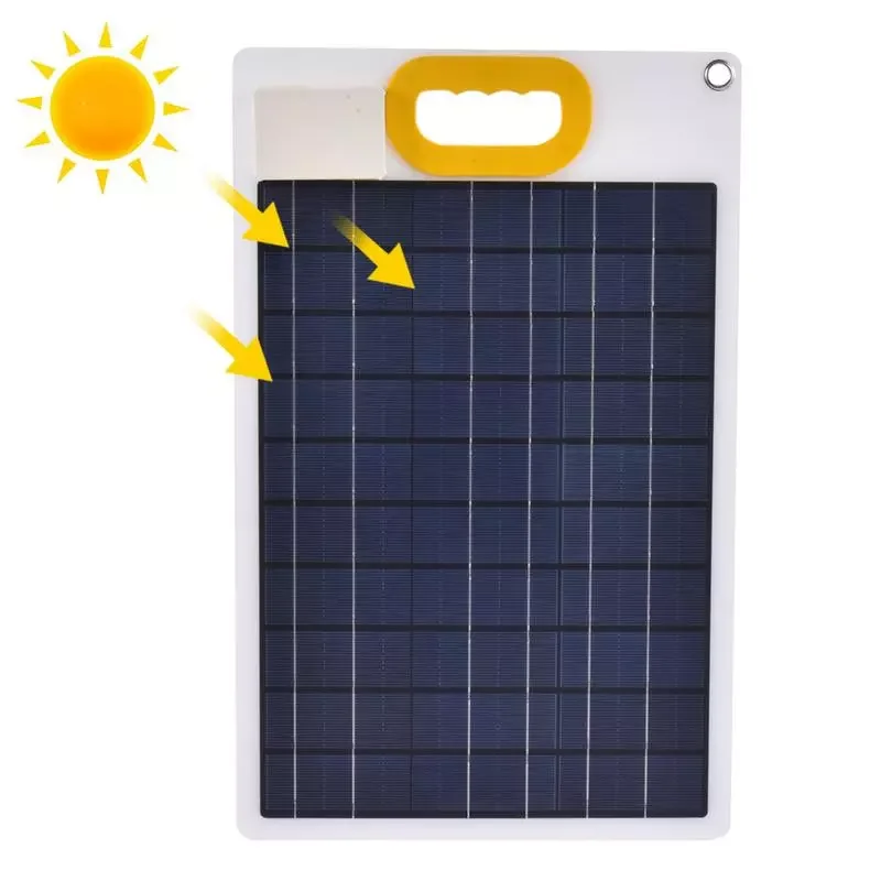

NEW2023 30W Solar Charger Portable Solar Charger Solar Panels Charger Quick Charge With 2 USB Ports & 1 USB C Practical Fo