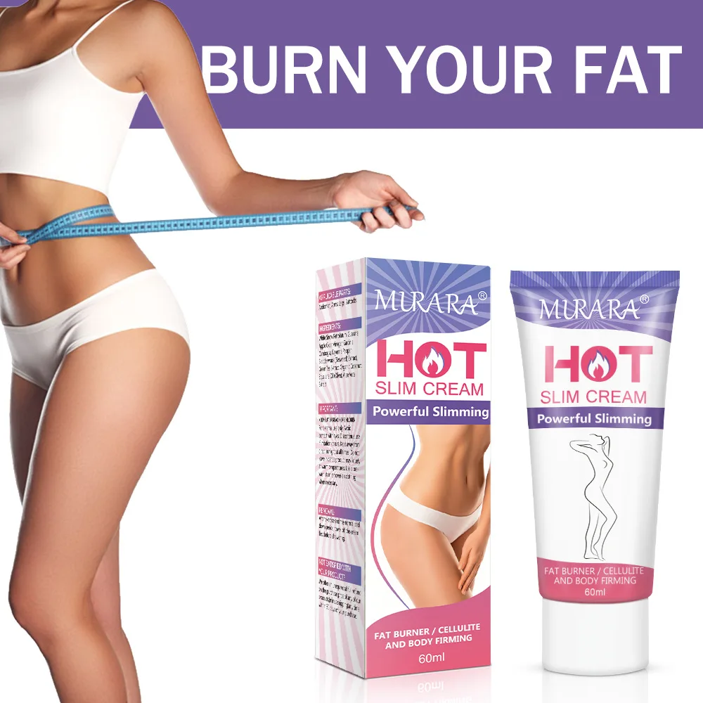 

60ml Slimming Cream Cellulite Weight Loss Slimming Cream Promotes Fat Burning Create Beautiful Curvy Anti-wrinkle Body Cream