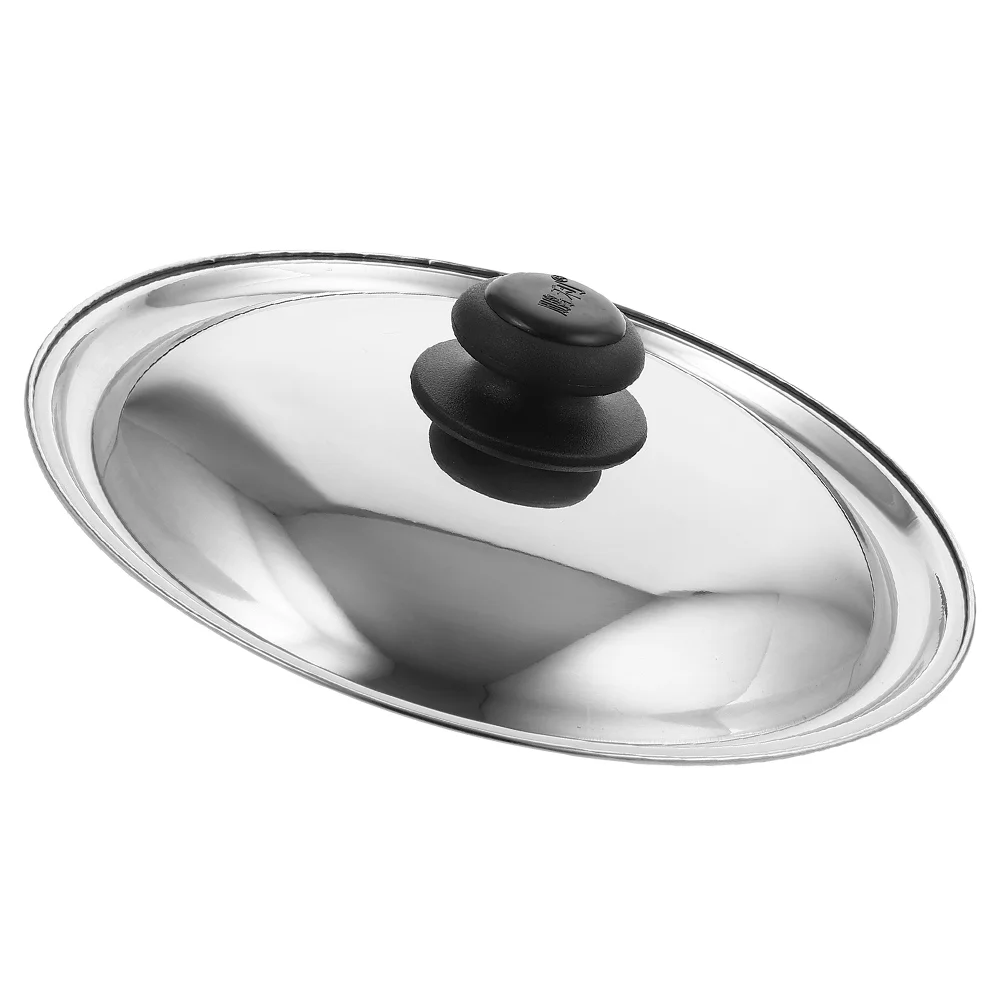 

Lid Stainless Steel Pan Pot Lids Replacement Cover Saucepan Skillet Pans Frying Metal Steamer Cooker Slow Cookware Steam