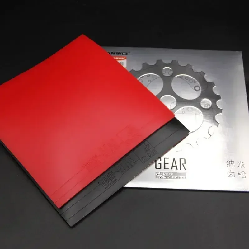 Оригинальный резиновый лист для настольного теннисаSANWEI GEAR HYPER полулипкий
