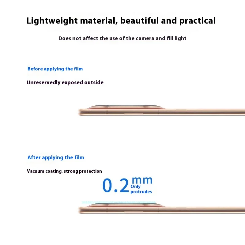 Фото 3-1 шт. 9H Claer крышка объектива из закаленного стекла для Honor Magic V5 Защитная пленка для экрана задней камеры для Honor Magic V5 №5